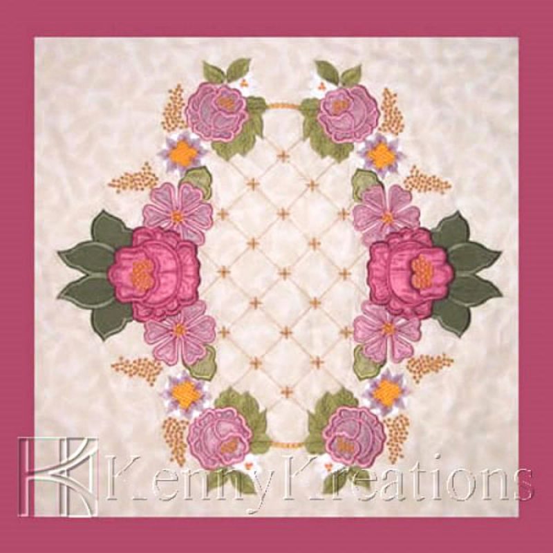 Antique Rose Quilt - Image 8