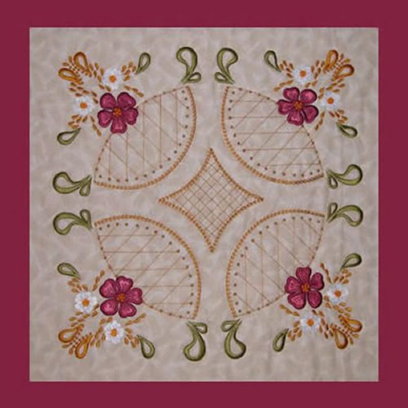 Antique Rose Quilt - Image 14