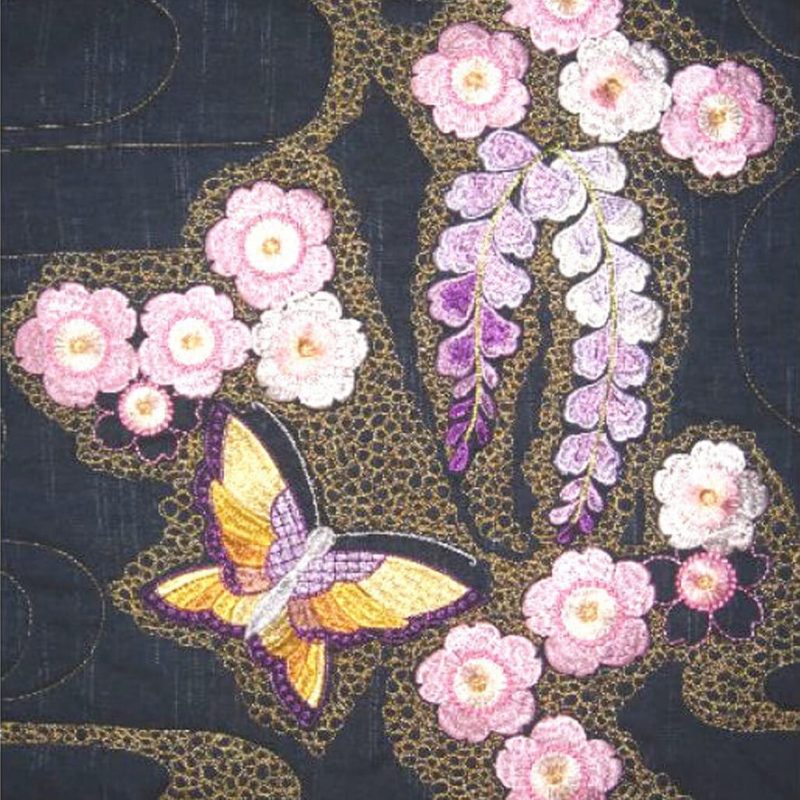 Cherry Blossom Wall Quilt - Image 10