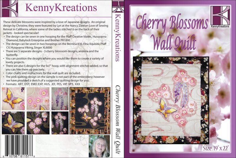 Cherry Blossom Wall Quilt - Image 3